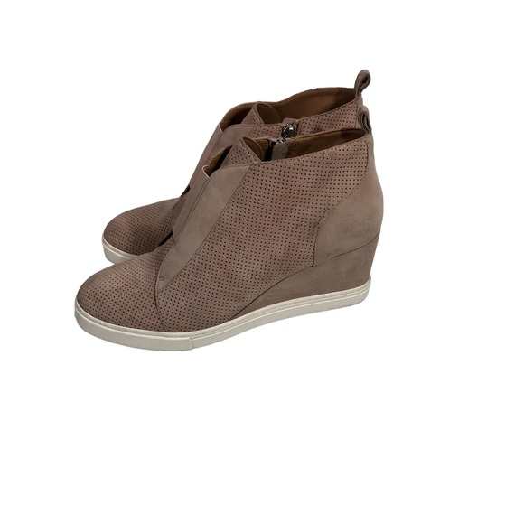 Paolo Linea Women Ankle Boots Mauve Pink Suede Size 8.5 - Picture 6 of 7